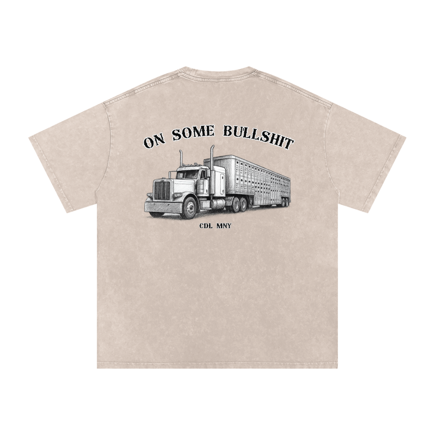 On Some Bullshit Oversize Fit Tee