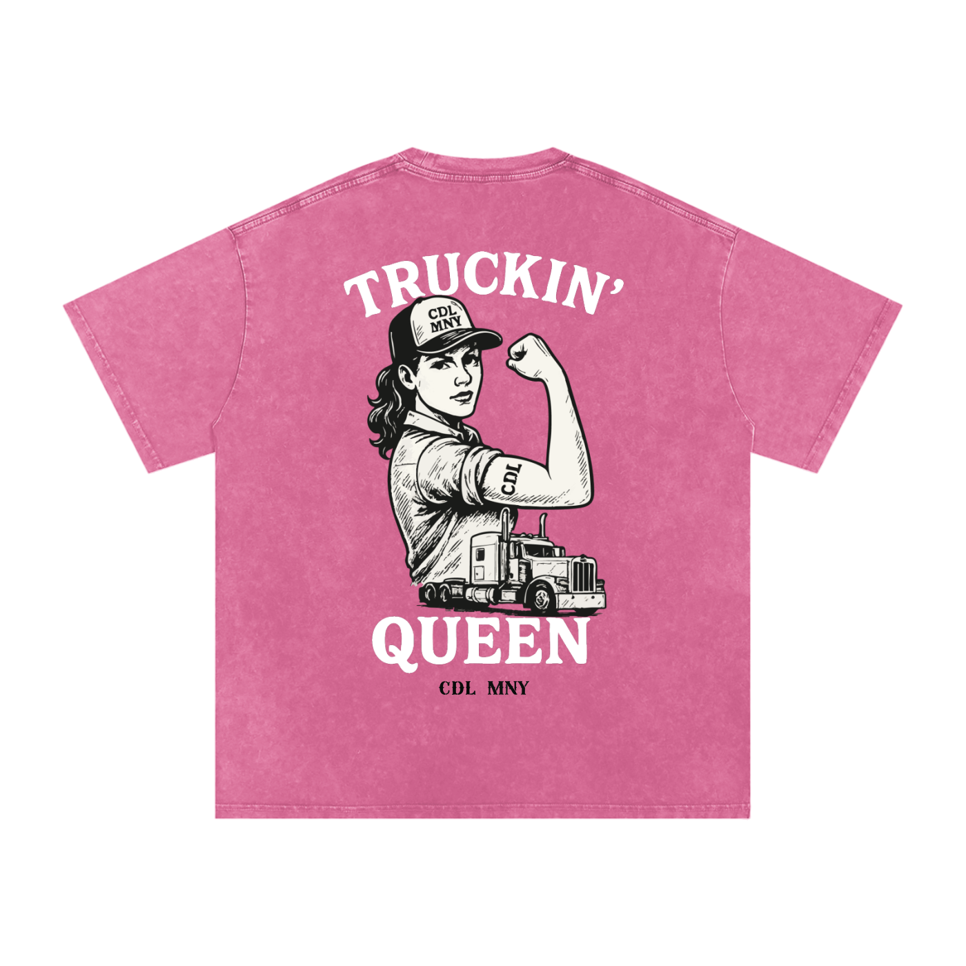Truckin' Queen Oversize Fit Tee