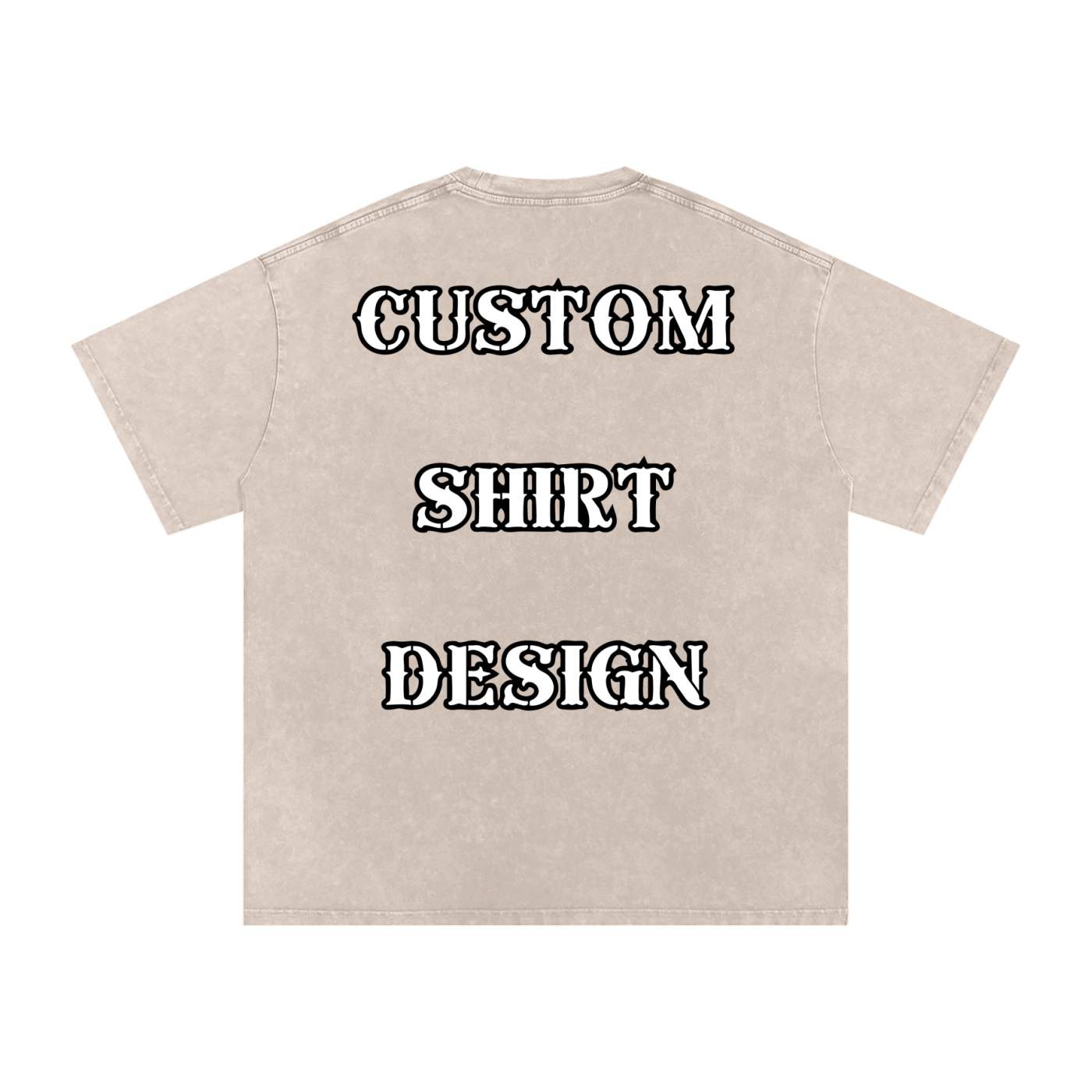 Custom Shirt Design Oversize Fit Tee