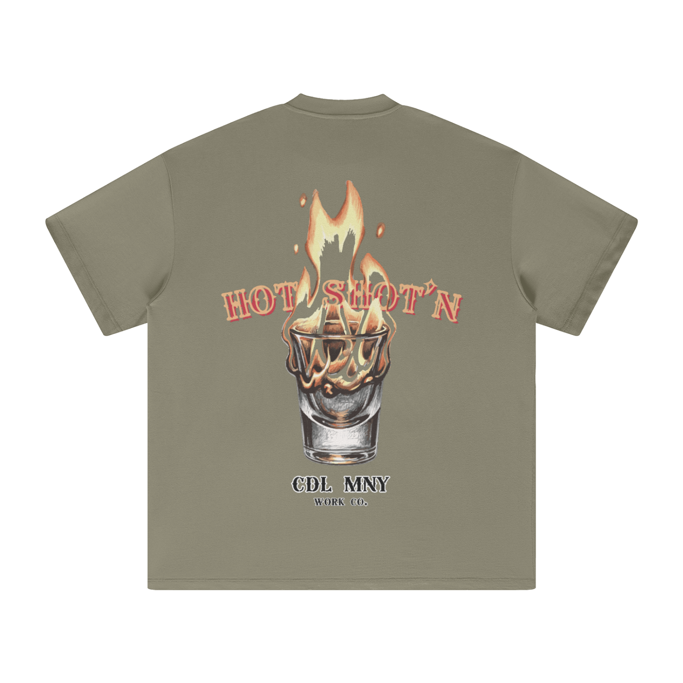 Hot Shot'N Oversize Fit Tee