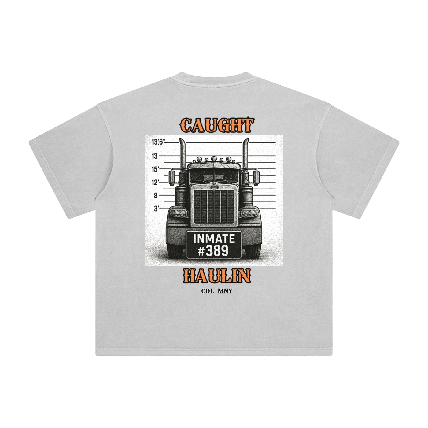Caught Haulin Oversize Fit Tee