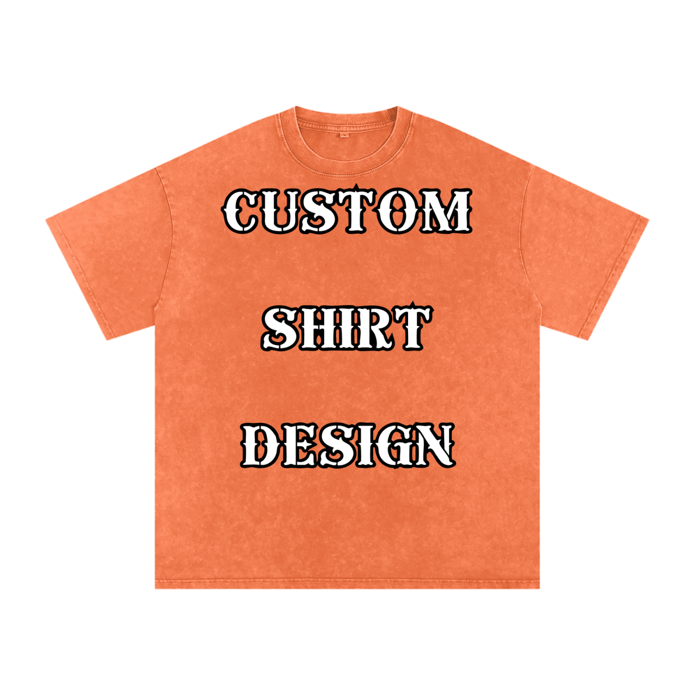 Custom Shirt Design Oversize Fit Tee