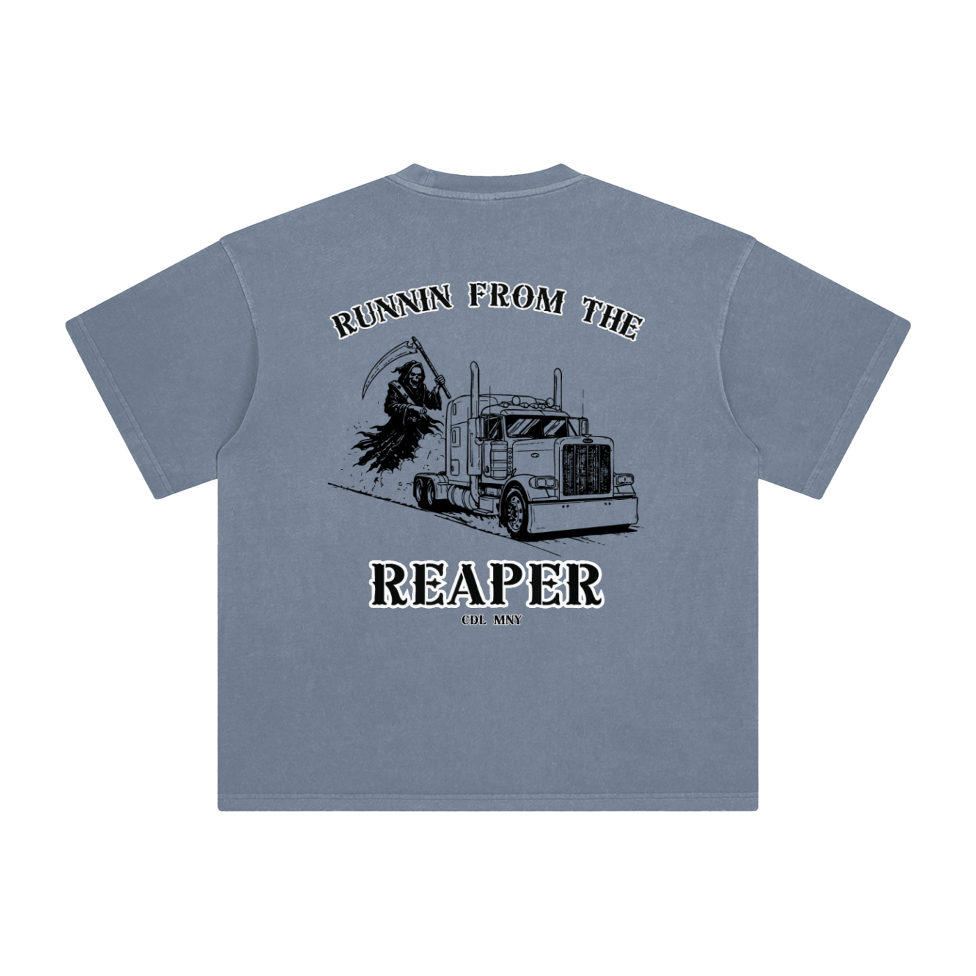 Runnin from the Reaper Oversize Fit Tee