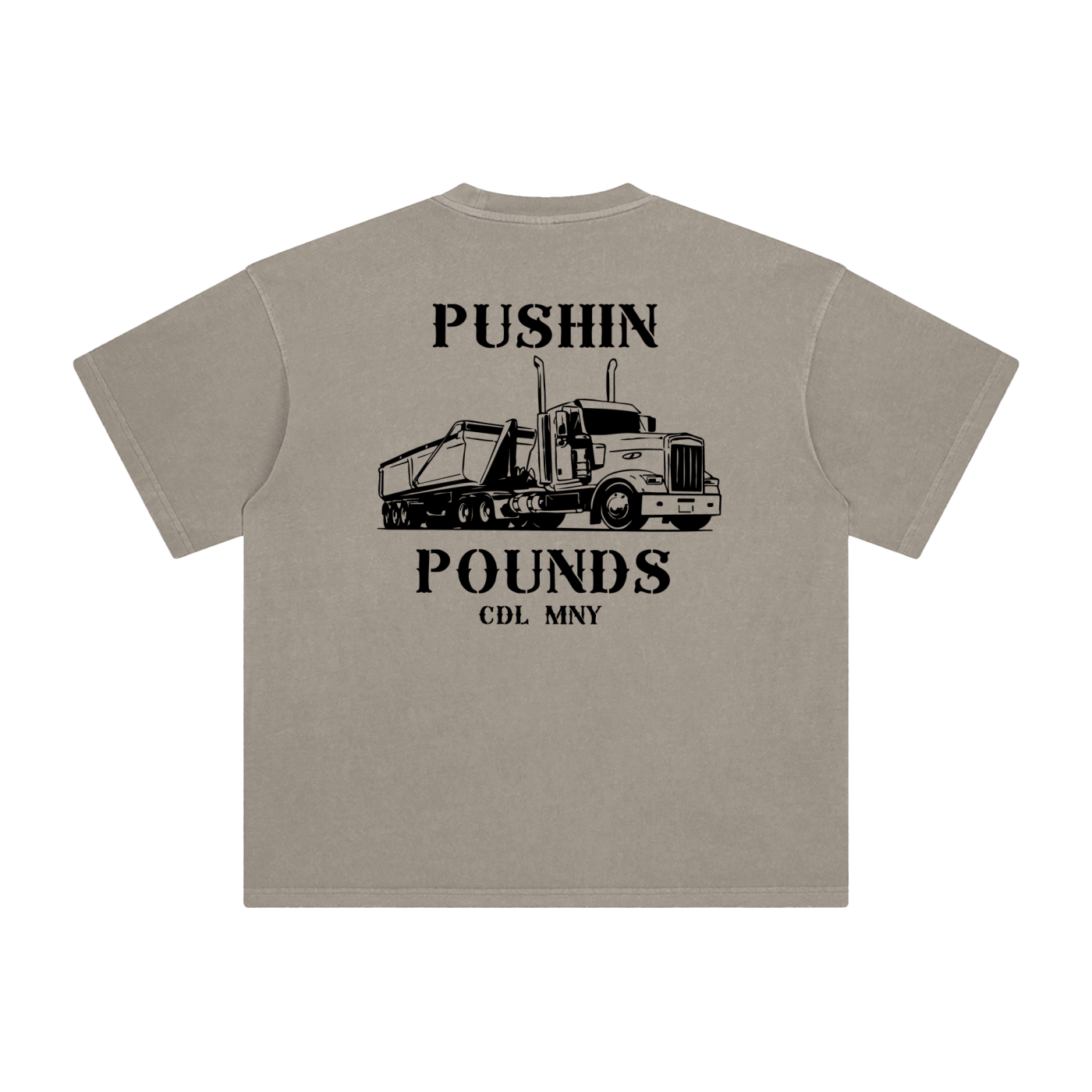 Pushin Pounds Oversize Fit Tee
