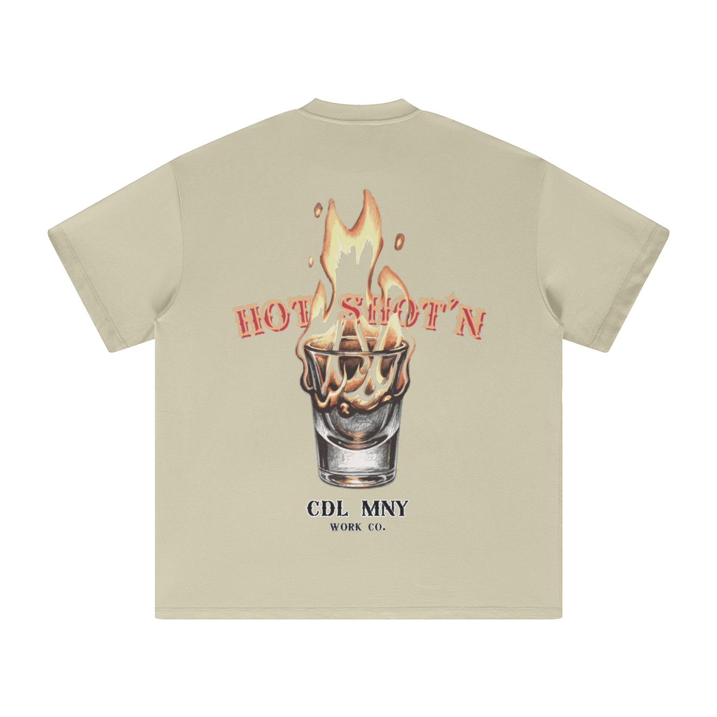 Hot Shot'N Oversize Fit Tee