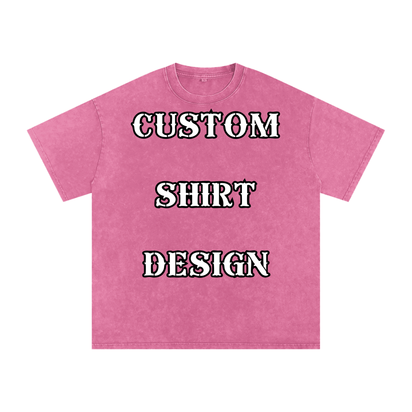 Custom Shirt Design Oversize Fit Tee