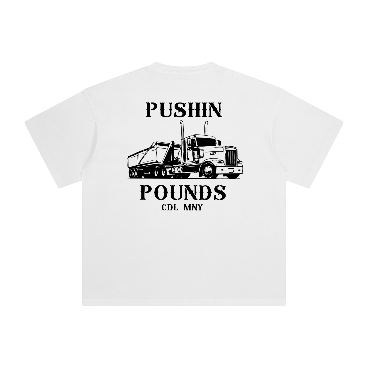 Pushin Pounds Oversize Fit Tee
