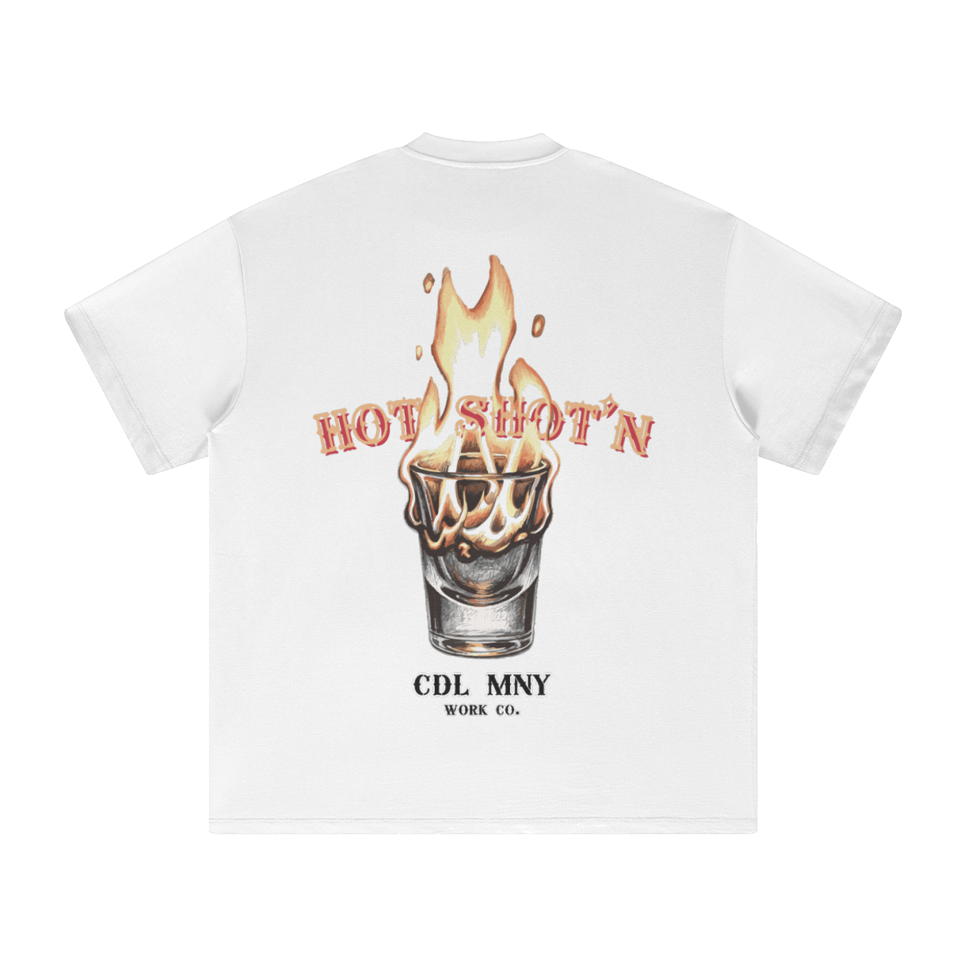Hot Shot'N Oversize Fit Tee