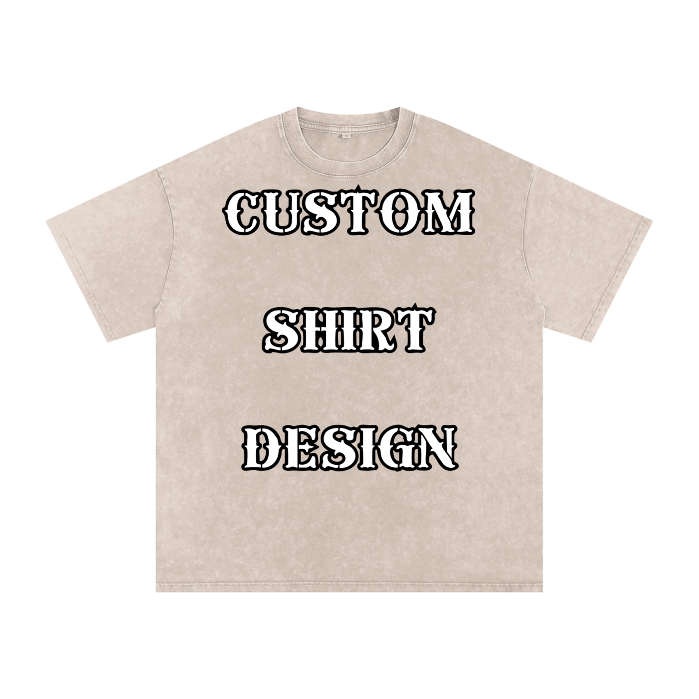 Custom Shirt Design Oversize Fit Tee