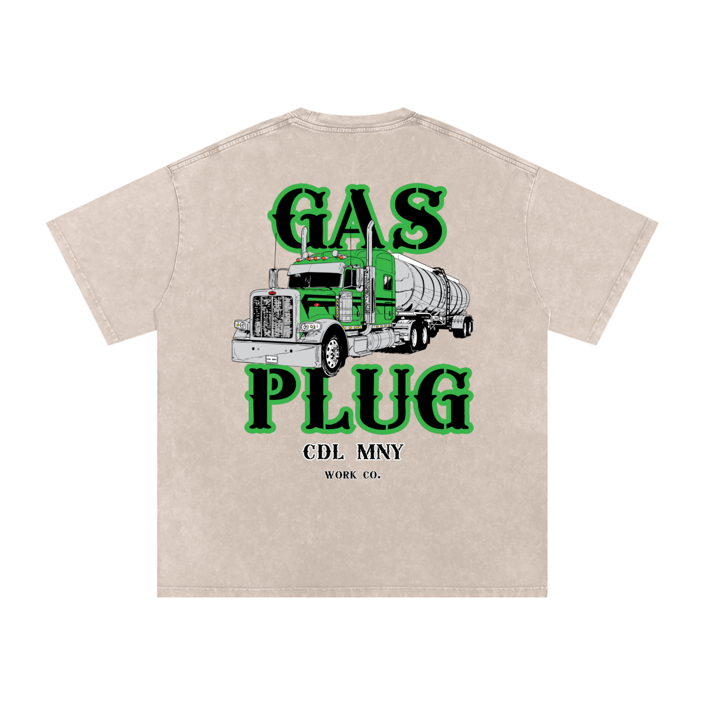 Gas Plug Oversize Fit Tee