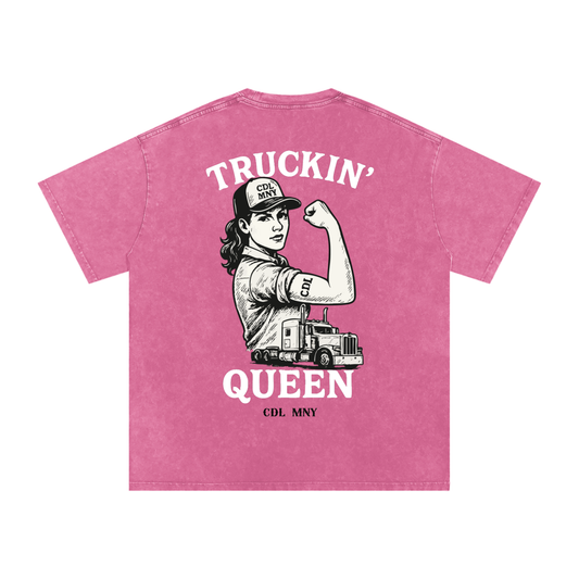 Truckin' Queen Oversize Fit Tee