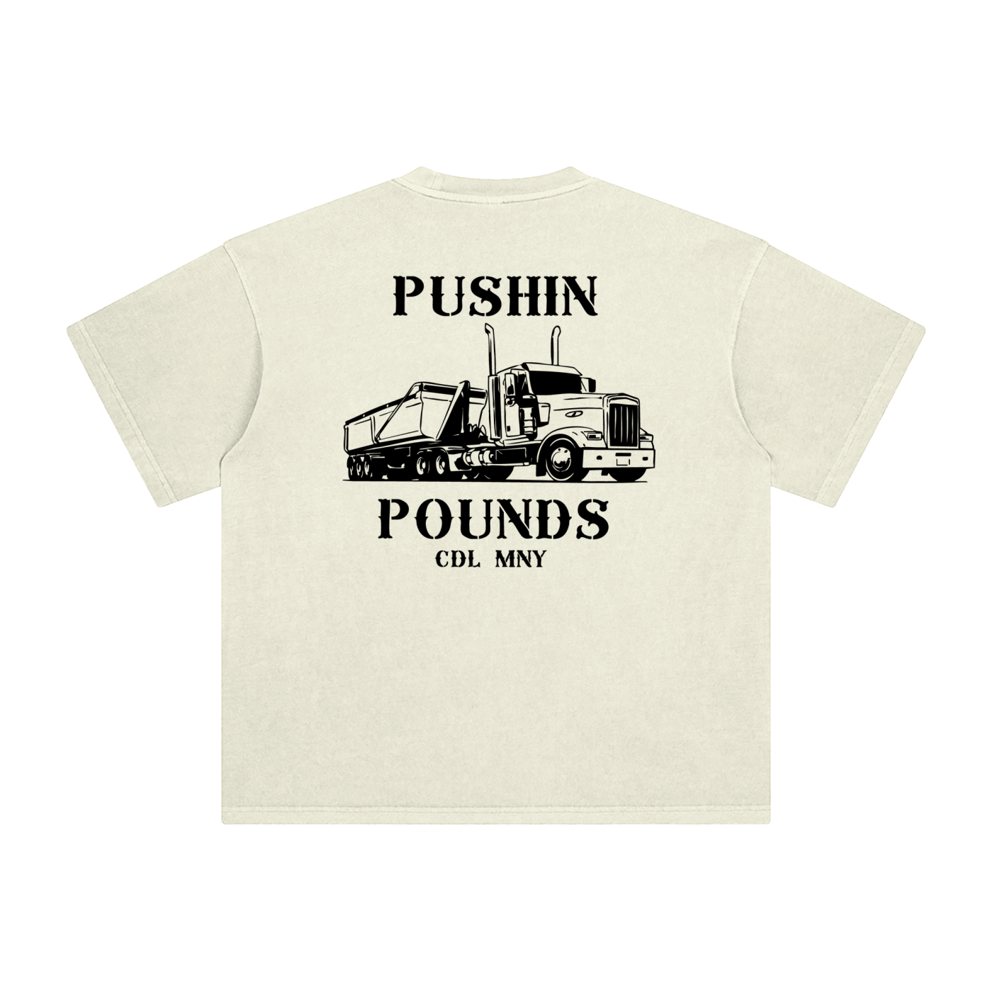 Pushin Pounds Oversize Fit Tee