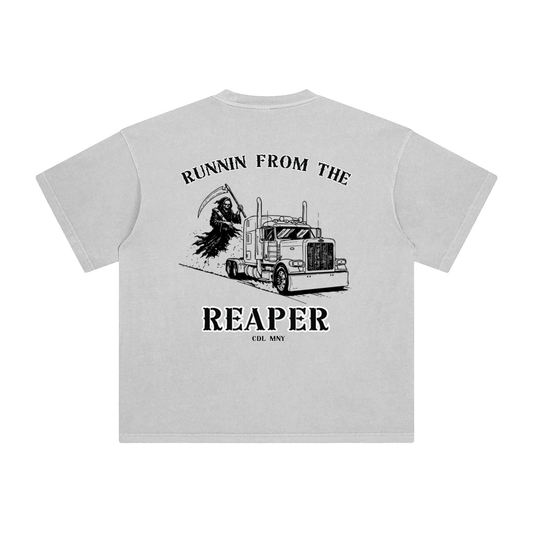 Runnin from the Reaper Oversize Fit Tee