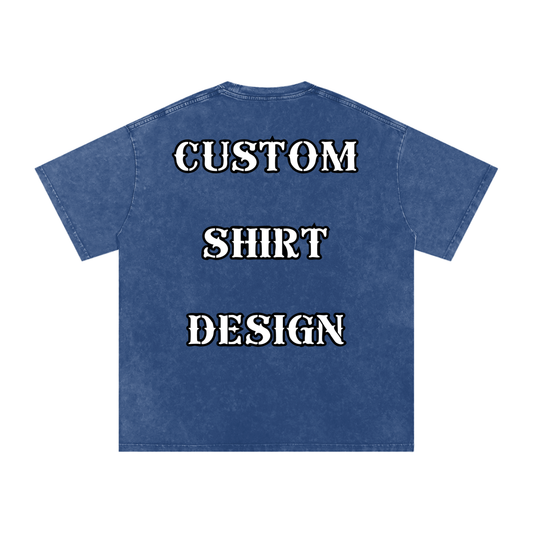 Custom Shirt Design Oversize Fit Tee