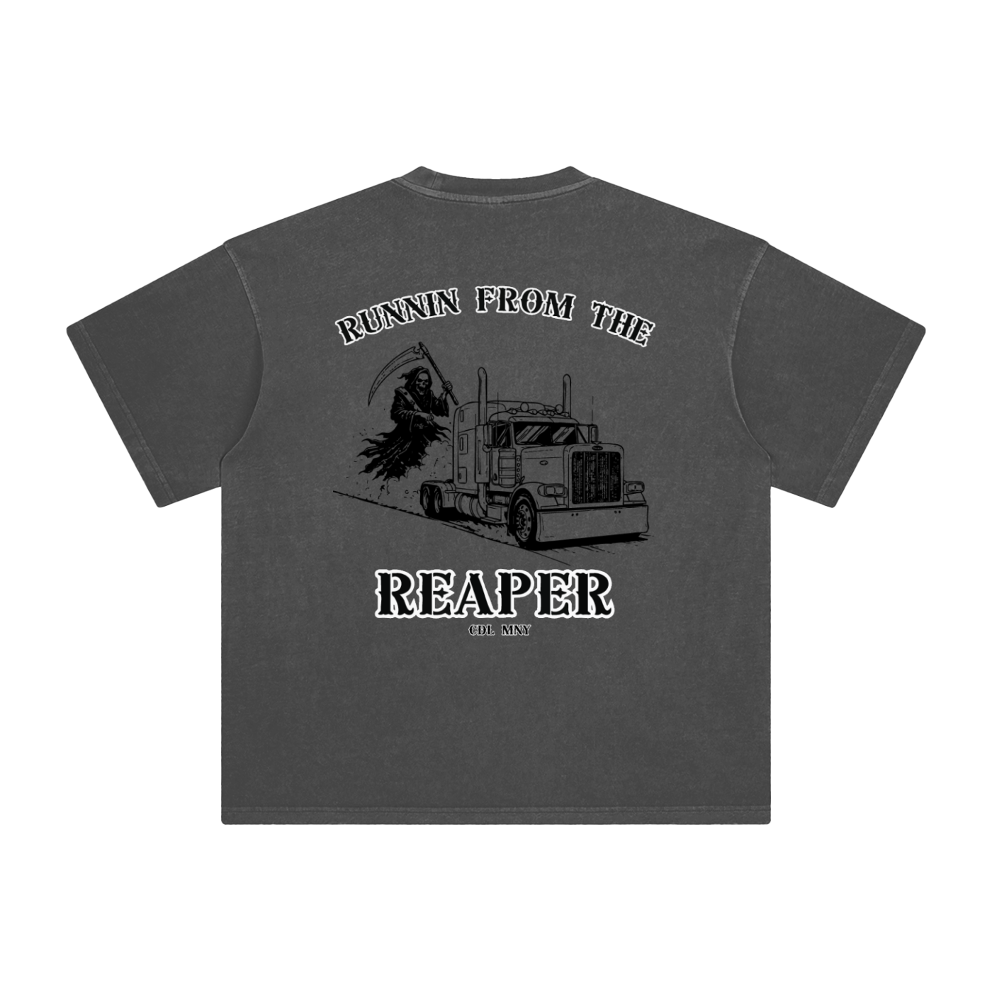Runnin from the Reaper Oversize Fit Tee