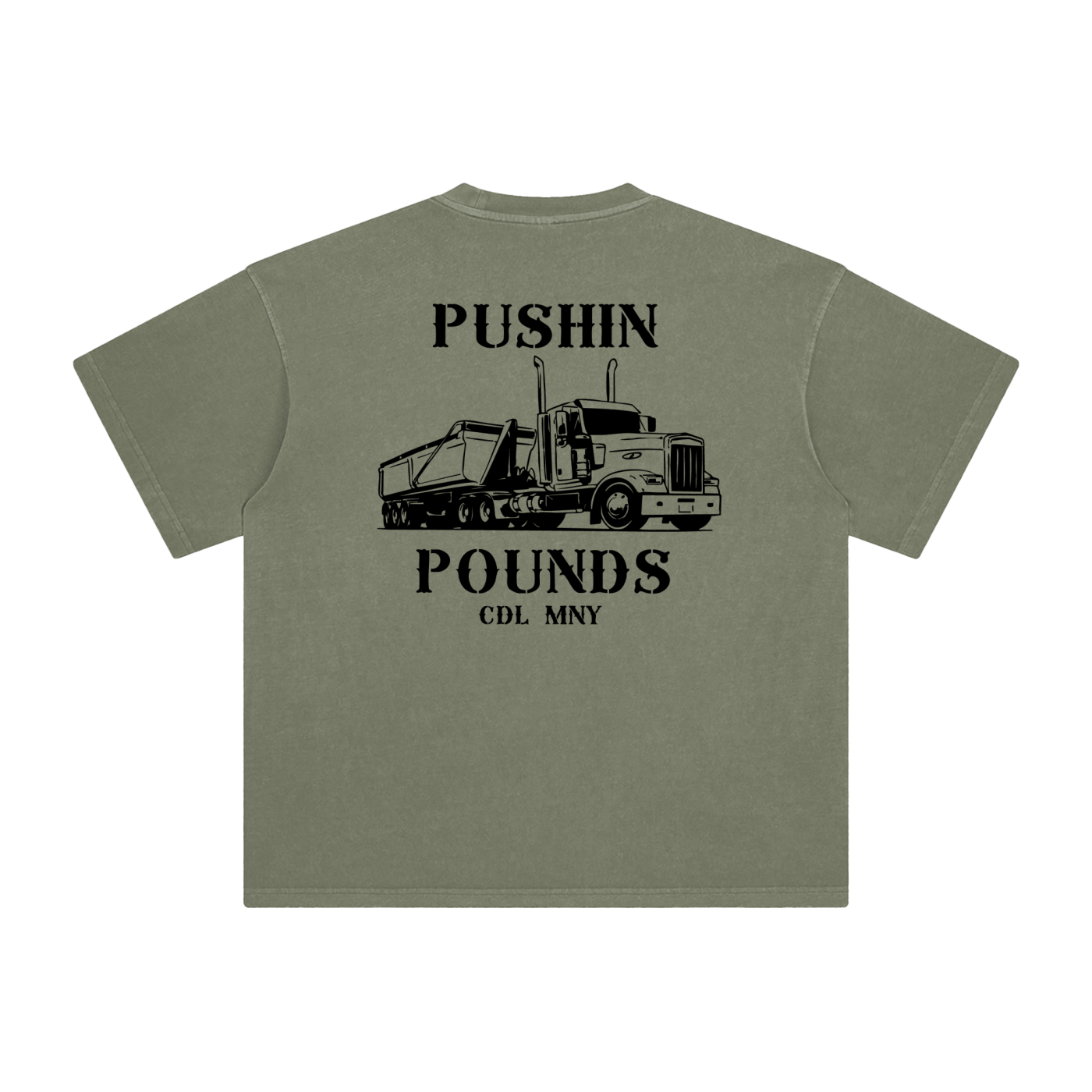 Pushin Pounds Oversize Fit Tee
